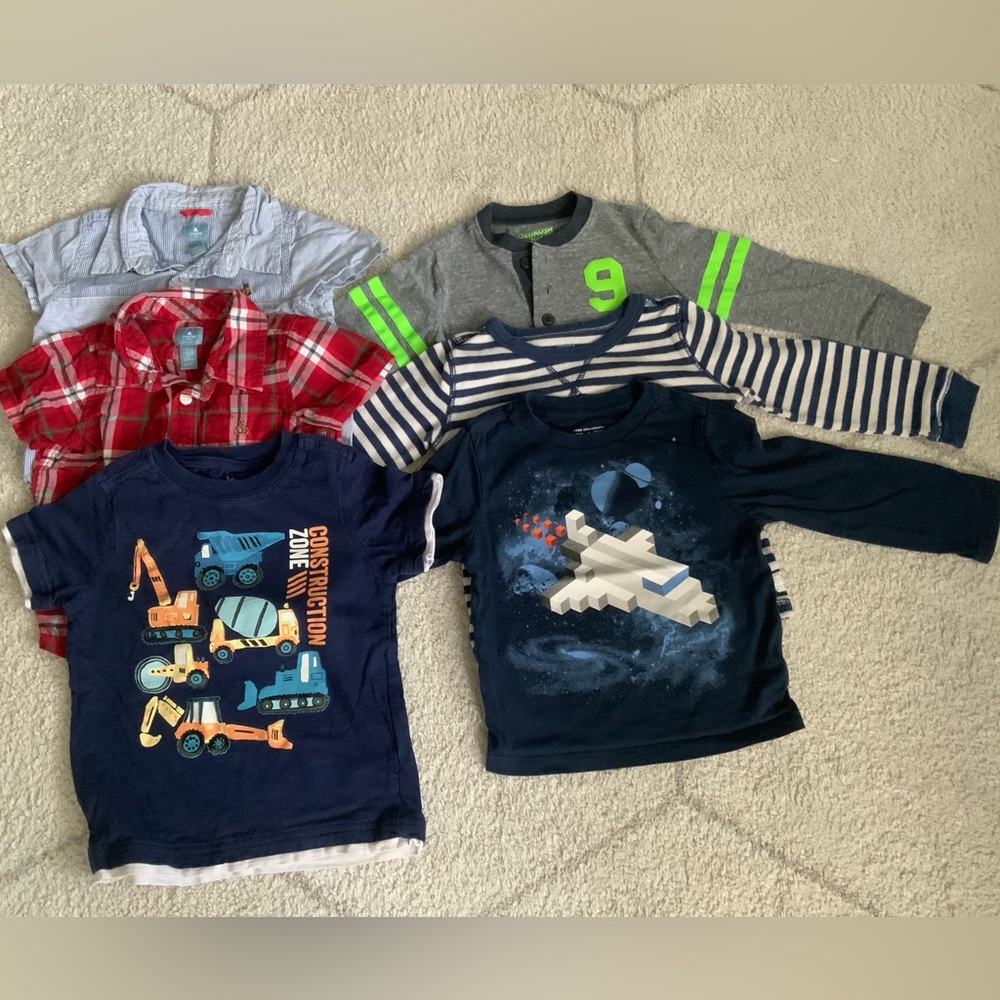Kids Tops Bundle Set - 18-24 Months